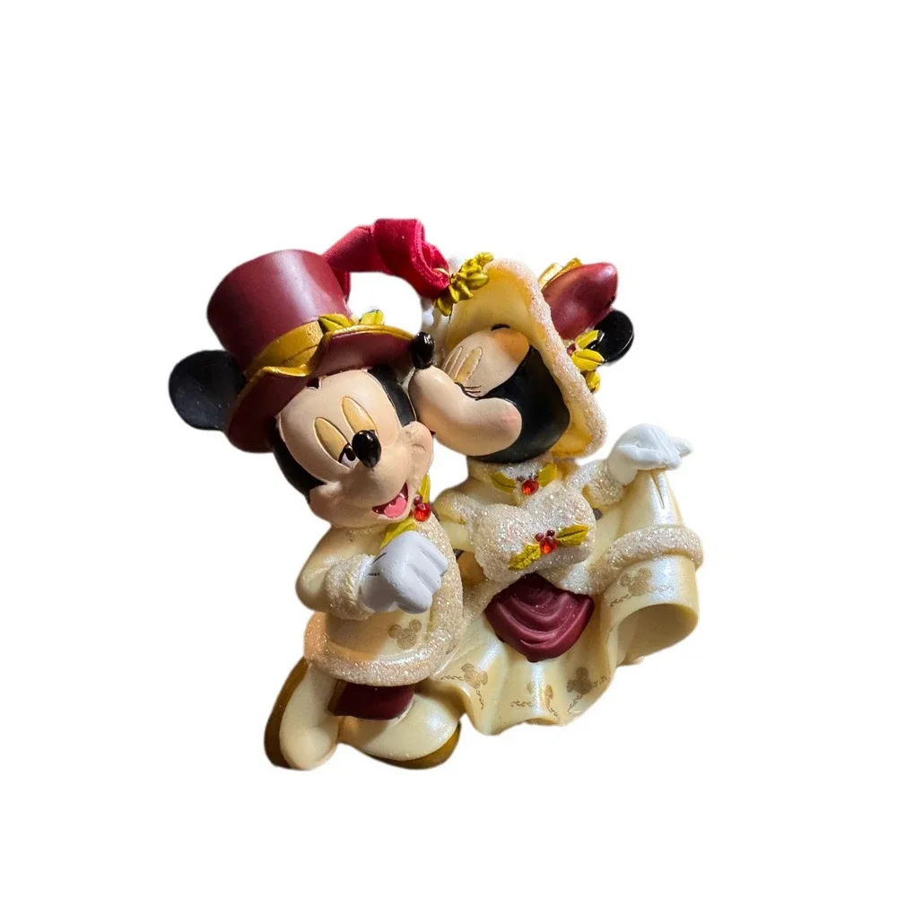 Disney Mickey &‎ Minnie Mouse Christmas Ornament Victorian Disney Park
